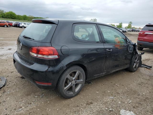  VOLKSWAGEN GOLF 2012 Czarny
