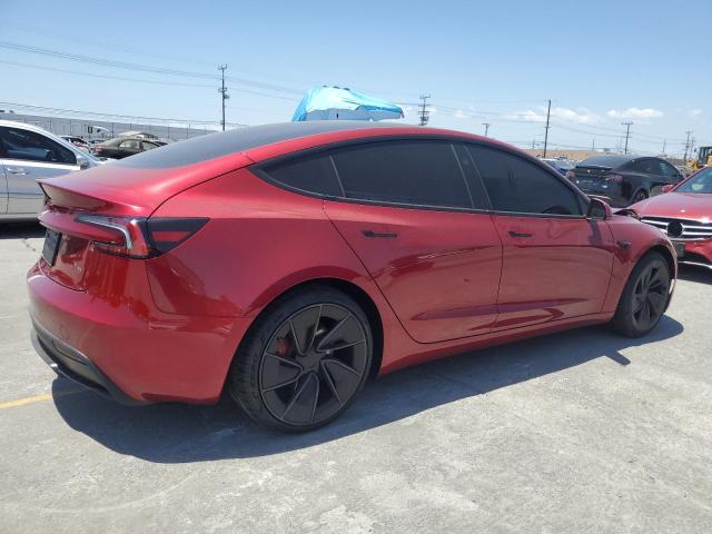  TESLA MODEL 3 2025 Червоний