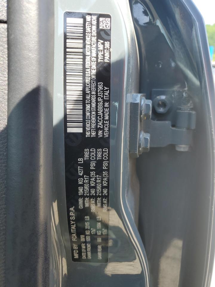 2018 Jeep Renegade Latitude VIN: ZACCJABB9JPJ37963 Lot: 57336675