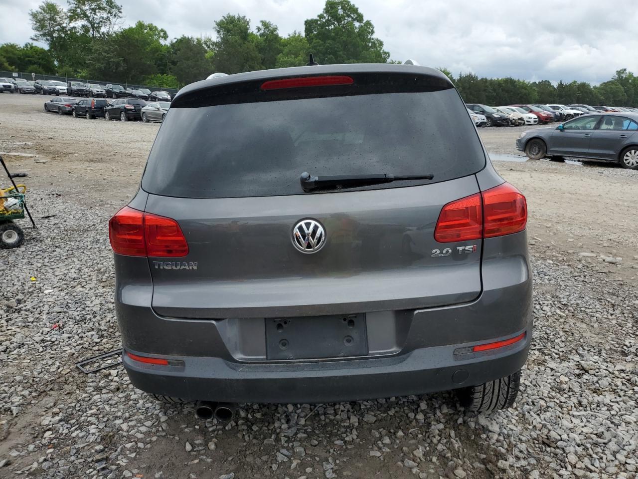 2014 Volkswagen Tiguan S VIN: WVGAV3AX6EW619592 Lot: 57236455
