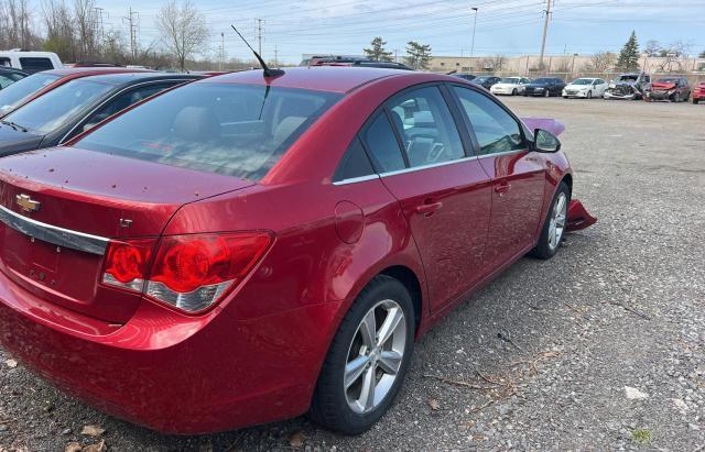 Sedans CHEVROLET CRUZE 2012 Red