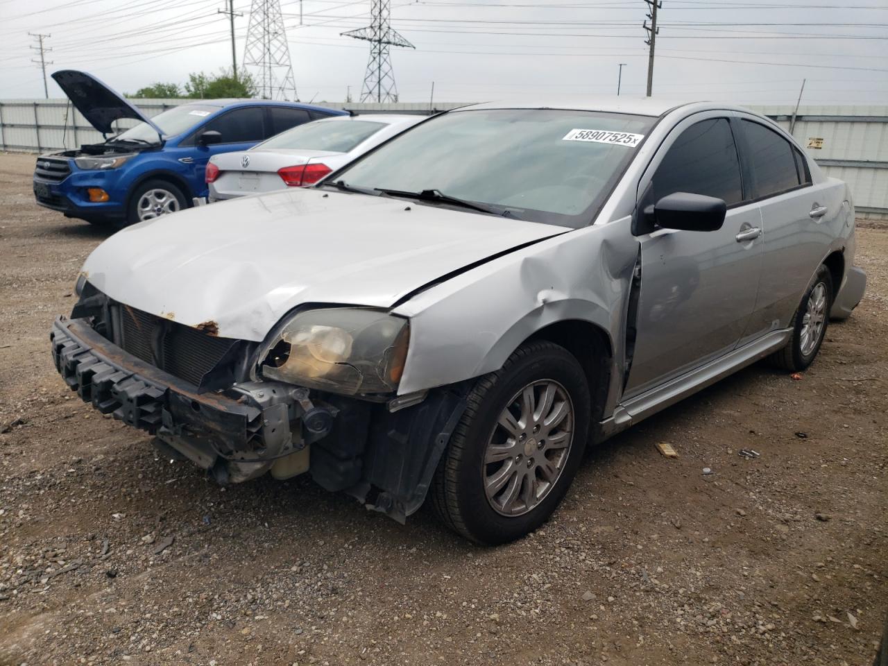 2010 Mitsubishi Galant Fe na sprzedaż w Elgin, IL - Front End