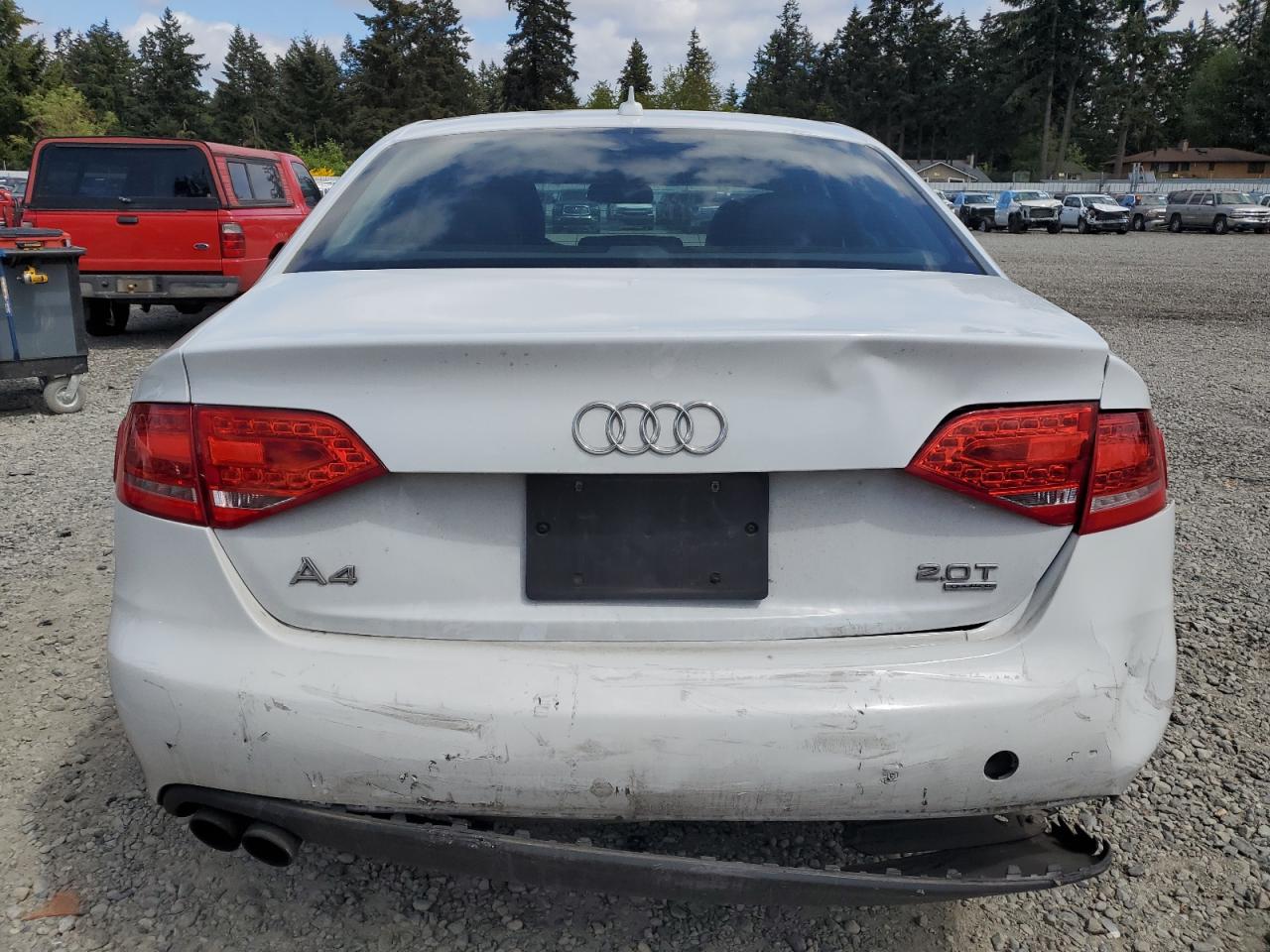 2012 Audi A4 Premium VIN: WAUBFAFLXCN017942 Lot: 56660135