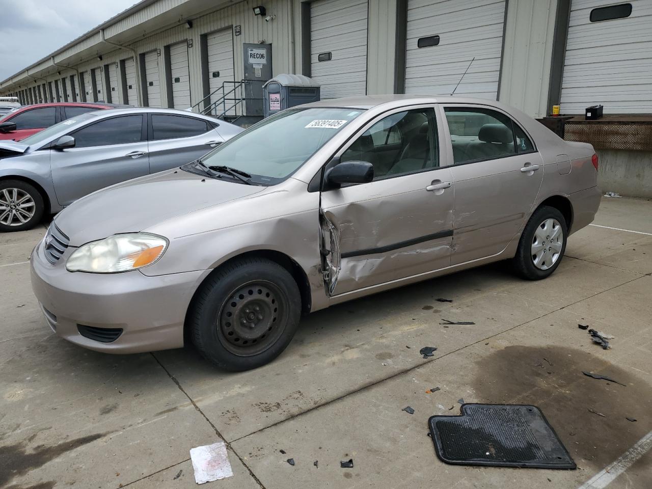 2003 Toyota Corolla Ce de vânzare în Louisville, KY - Side