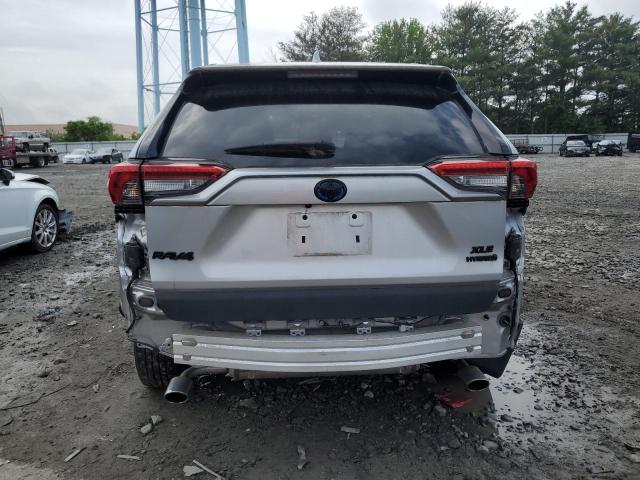  TOYOTA RAV4 2021 Серебристый