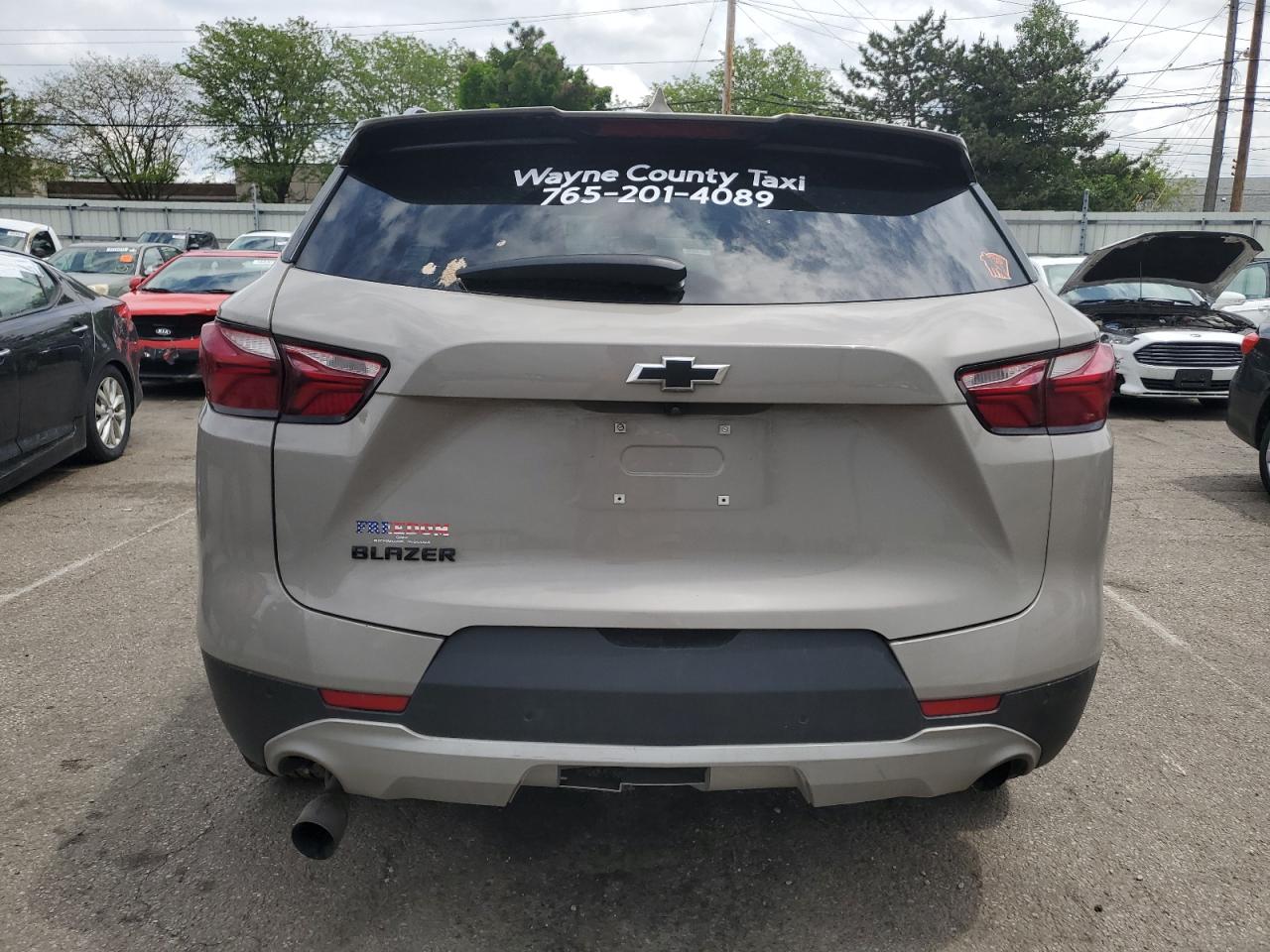 2021 Chevrolet Blazer 2Lt VIN: 3GNKBCRSXMS554516 Lot: 57059695