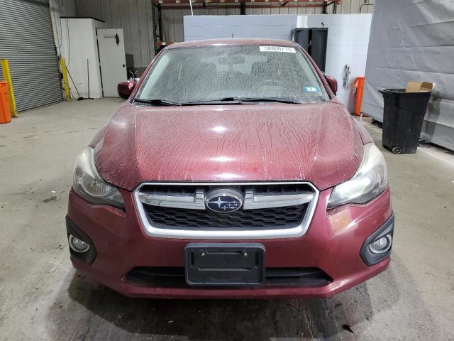Кроссоверы SUBARU IMPREZA 2013 Красный