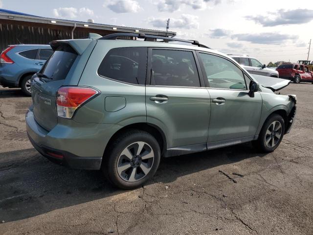 Паркетники SUBARU FORESTER 2017 Зеленый