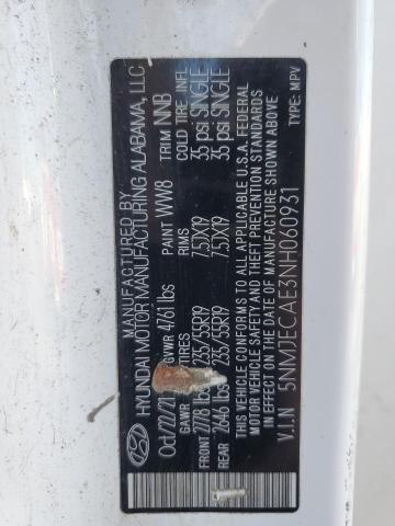2022 HYUNDAI TUCSON LIMITED  