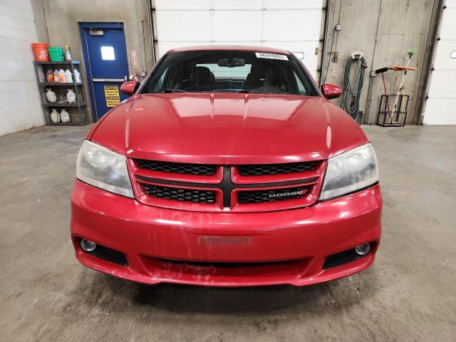 Sedans DODGE AVENGER 2012 Red