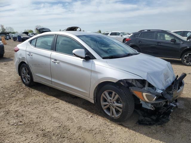  HYUNDAI ELANTRA 2018 Серебристый