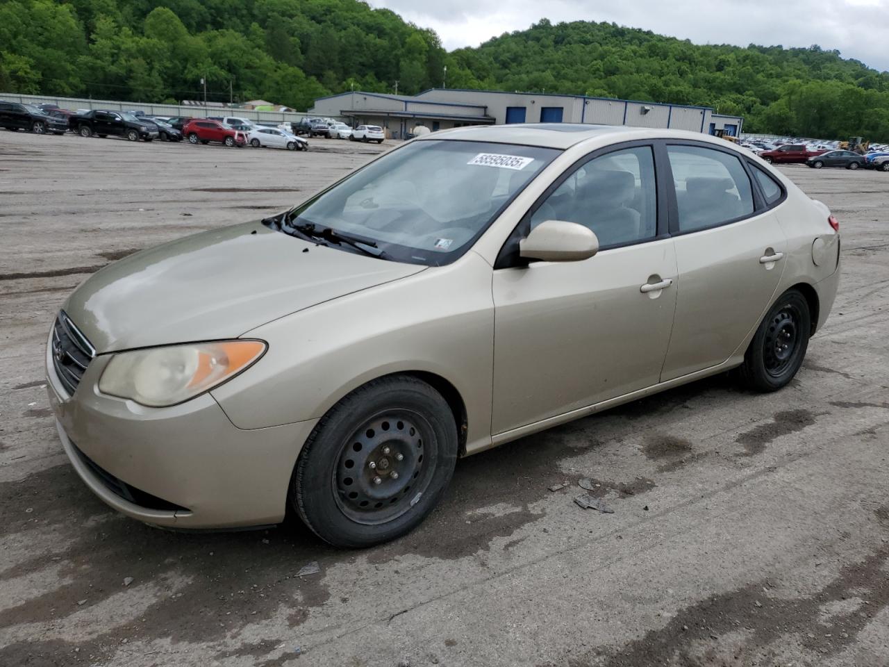2007 Hyundai Elantra Gls на продаже в Ellwood City, PA - Side