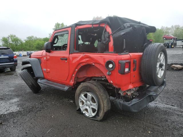  JEEP WRANGLER 2019 Czerwony