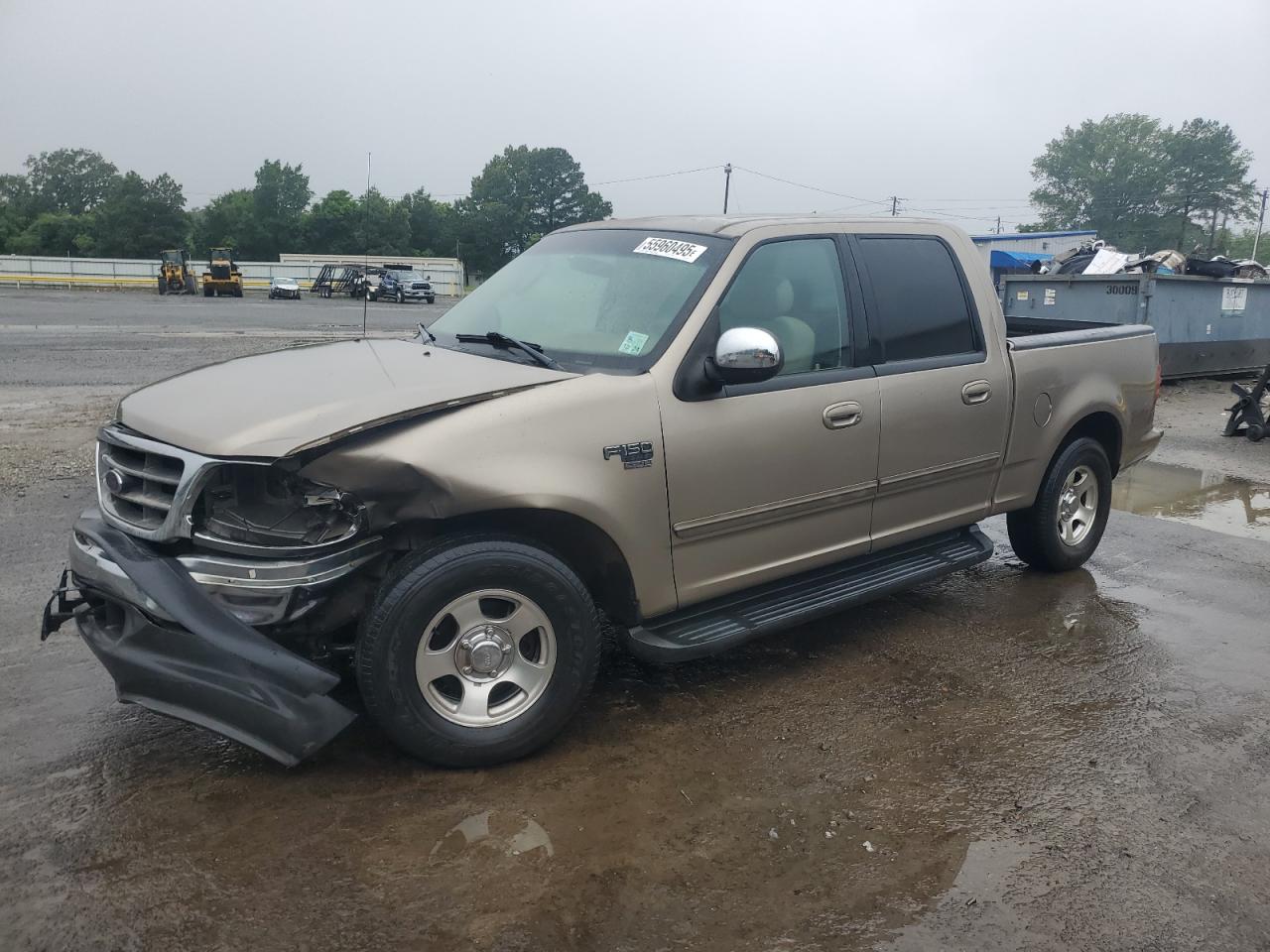 2002 Ford F150 Supercrew იყიდება Shreveport-ში, LA - Front End