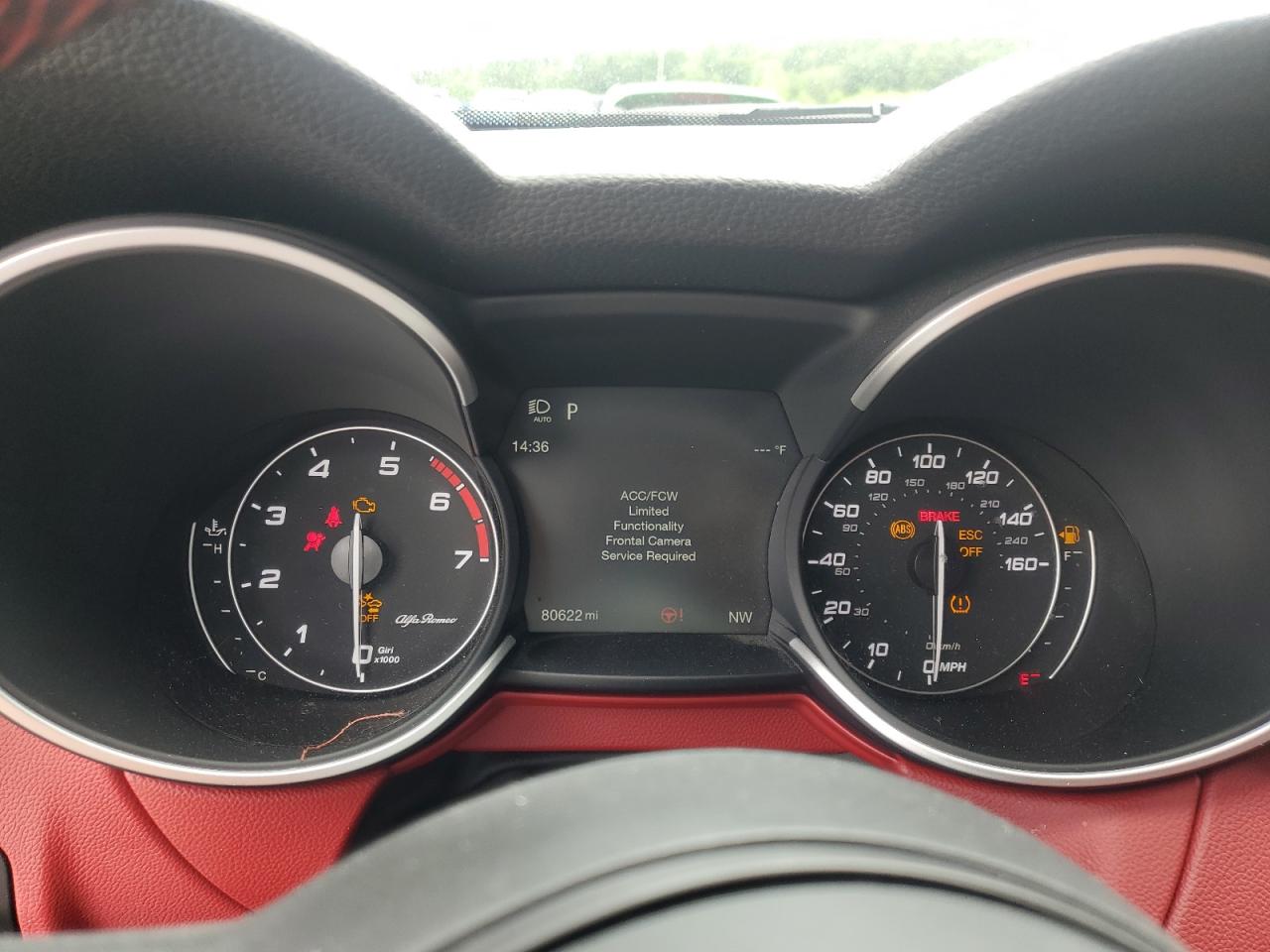 2020 Alfa Romeo Stelvio Ti VIN: ZASPAKBN2L7C76540 Lot: 56097955