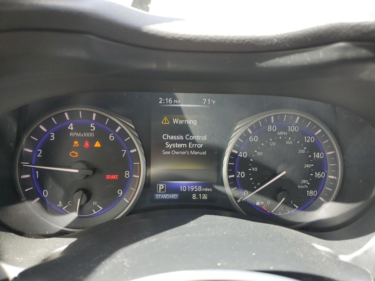 2014 Infiniti Q50 Base VIN: JN1BV7AP5EM676753 Lot: 55850215
