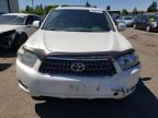 2008 Toyota Highlander Hybrid Limited zu verkaufen in Woodburn, OR - Front End