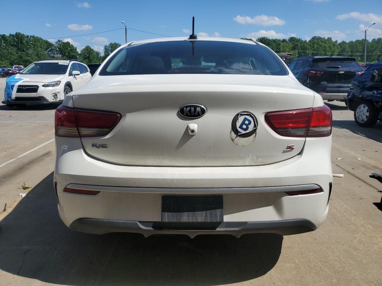 2021 Kia Rio Lx VIN: 3KPA24AD8ME381262 Lot: 57216025