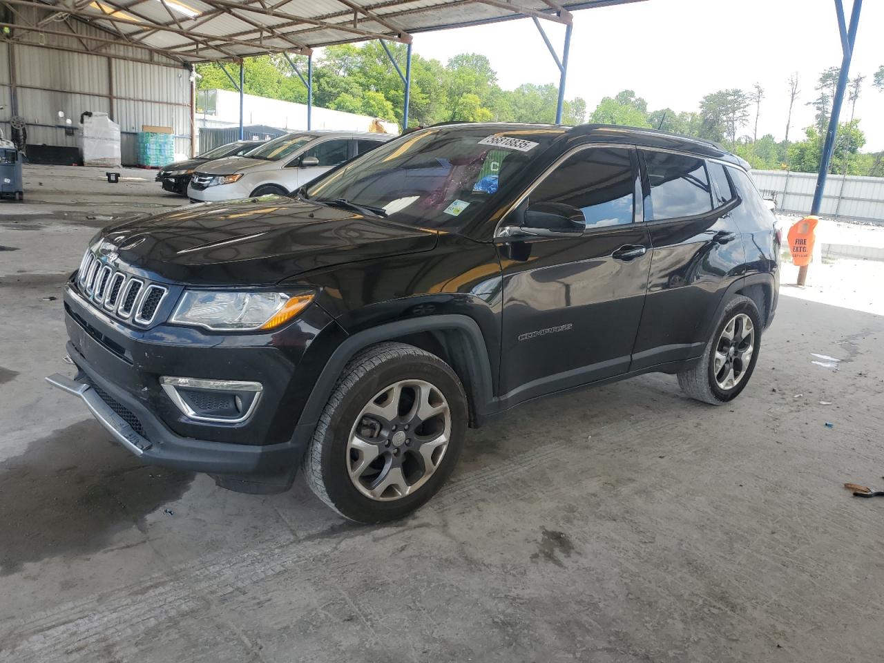2018 Jeep Compass Limited იყიდება Cartersville-ში, GA - Front End