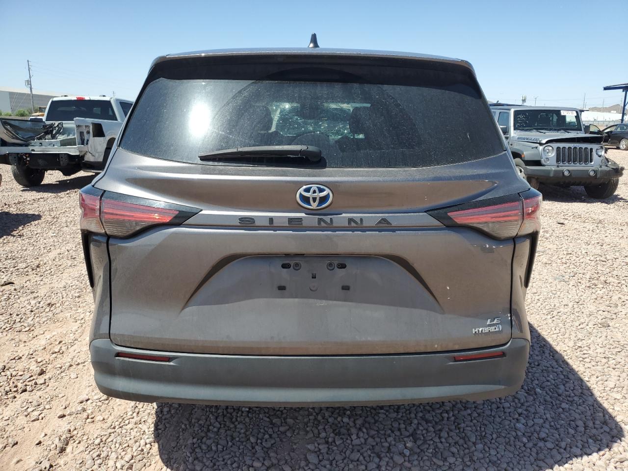 2022 Toyota Sienna Le VIN: 5TDKRKEC1NS127437 Lot: 56702715