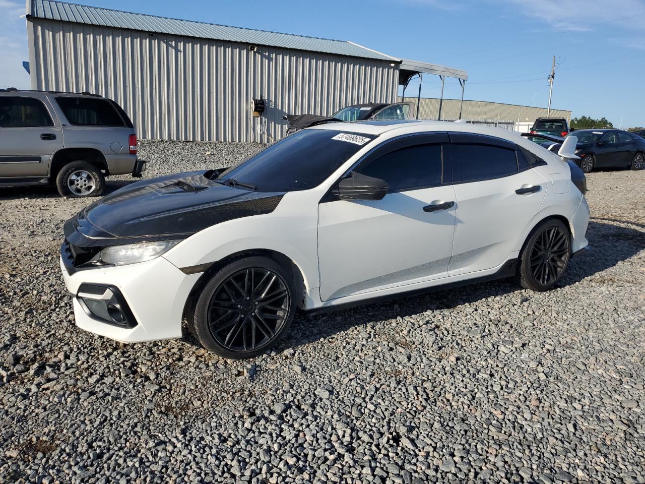 2018 Honda Civic Sport Touring de vânzare în Tifton, GA - Rear End