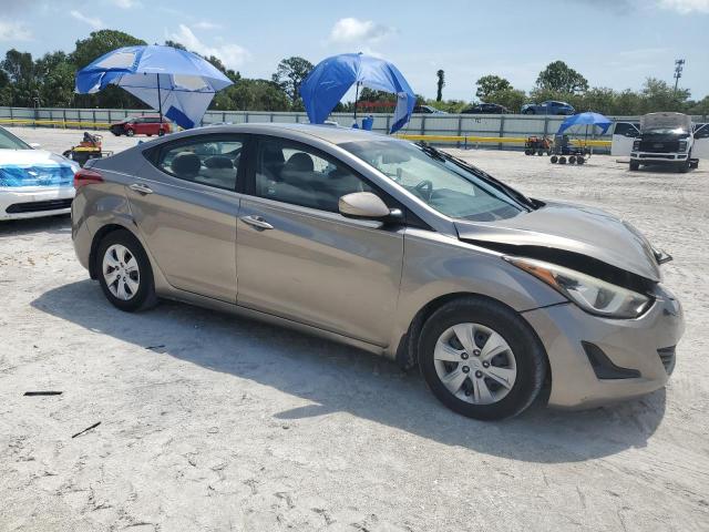  HYUNDAI ELANTRA 2016 tan