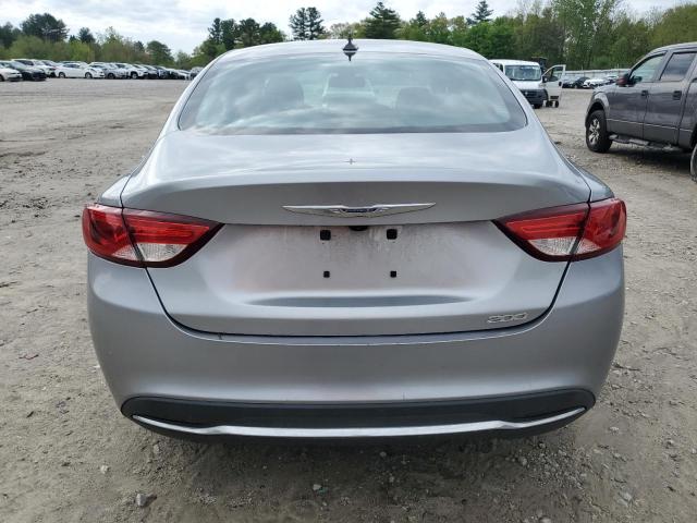 Sedans CHRYSLER 200 2015 Srebrny