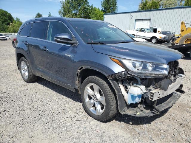  TOYOTA HIGHLANDER 2018 Синий