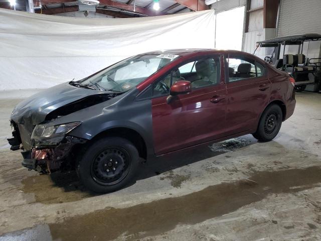  HONDA CIVIC 2013 Бордовый