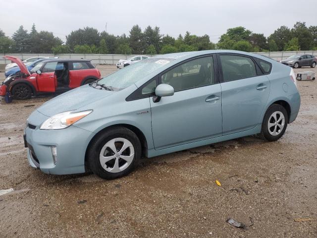  TOYOTA PRIUS 2012 Turquoise