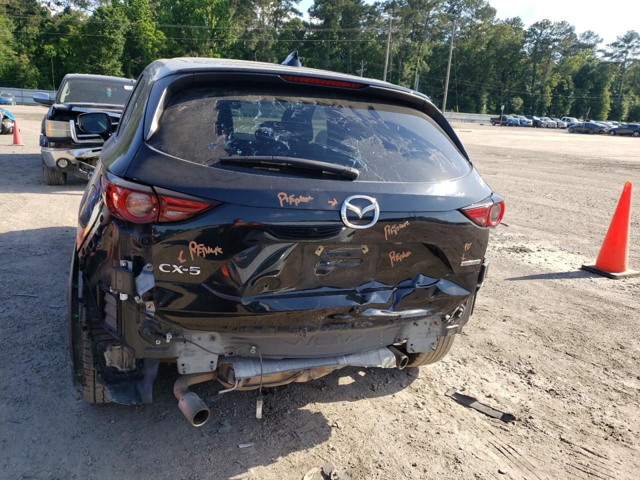 2021 Mazda Cx-5 Grand Touring VIN: JM3KFADM2M1320017 Lot: 56702235