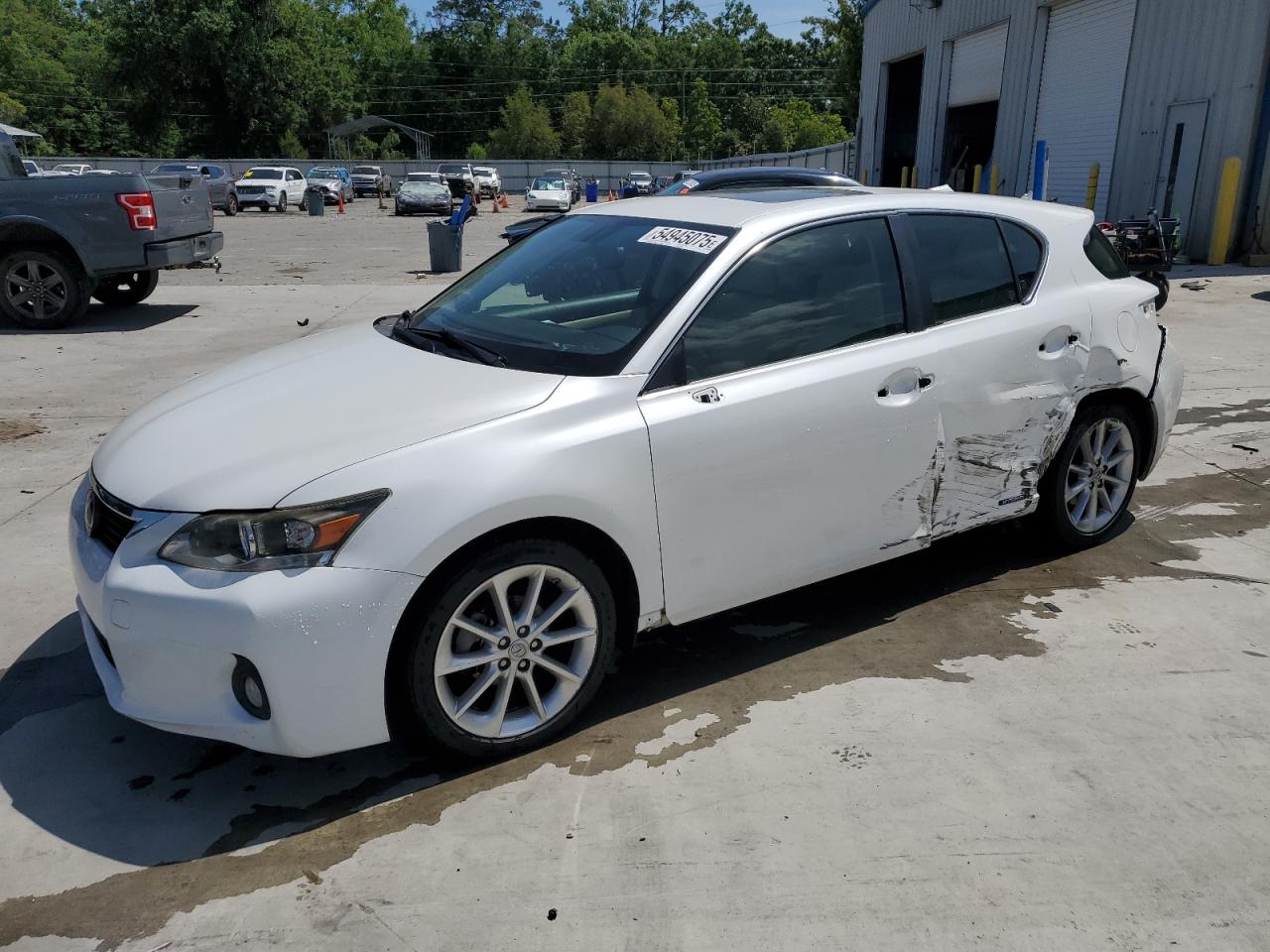 2013 Lexus Ct 200 იყიდება Savannah-ში, GA - Side