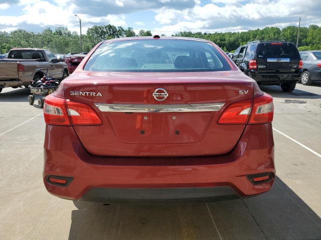 Седаны NISSAN SENTRA 2016 Красный