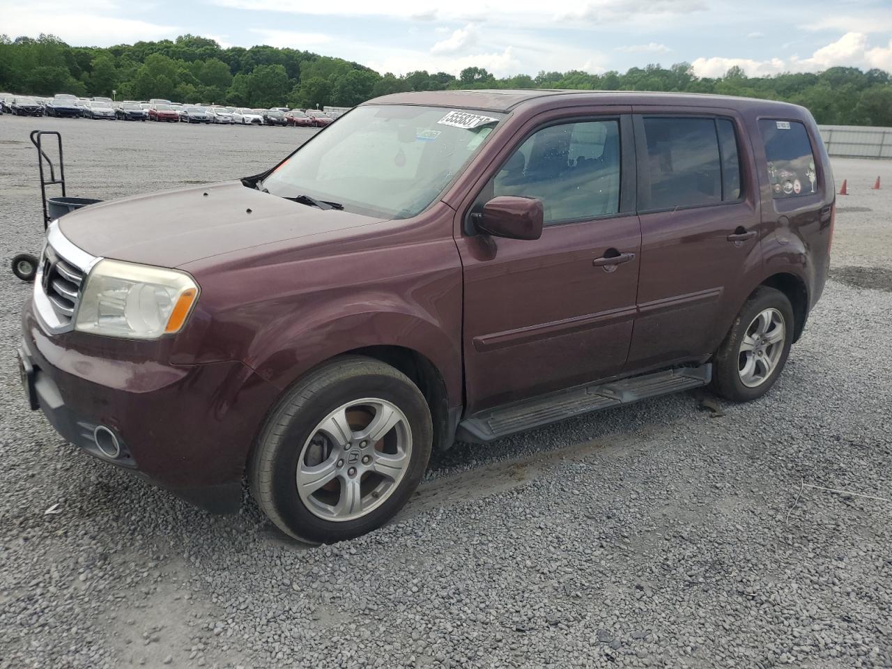 2013 Honda Pilot Exl на продаже в Gastonia, NC - Biohazard/Chemical