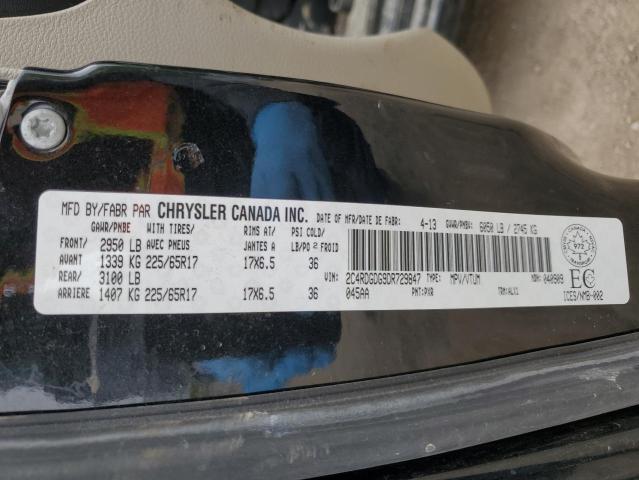 2013 DODGE GRAND CARAVAN CREW  