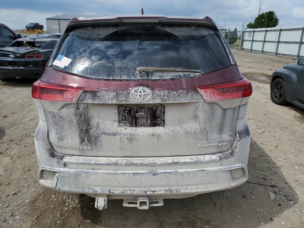 2017 Toyota Highlander Limited VIN: 5TDDZRFH0HS405454 Lot: 58014445