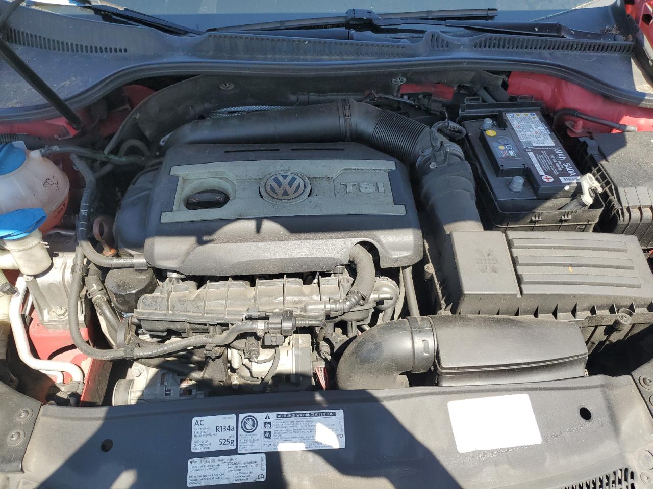 2012 Volkswagen Gti VIN: WVWFV7AJ2CW230121 Lot: 58612375