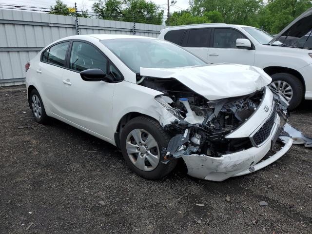  KIA FORTE 2017 White