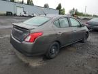 2016 Nissan Versa S на продаже в Portland, OR - Front End