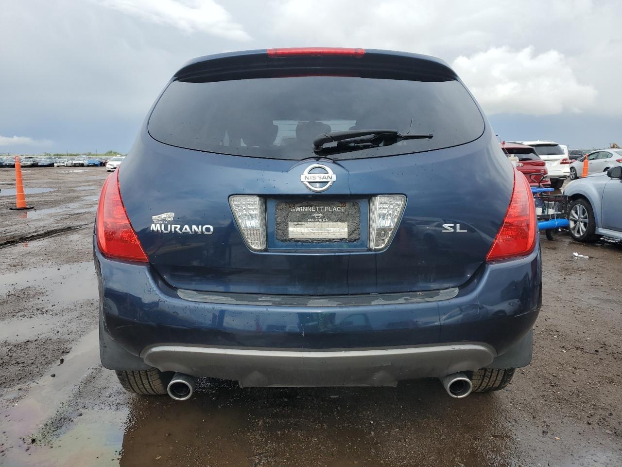 2005 Nissan Murano Sl VIN: JN8AZ08T45W318883 Lot: 56180225