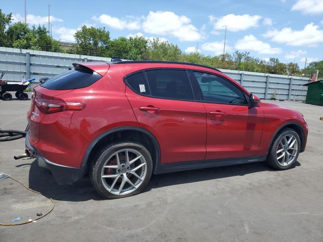  ALFA ROMEO STELVIO 2018 Czerwony
