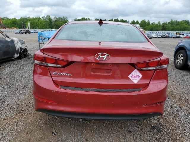  HYUNDAI ELANTRA 2017 Burgundy