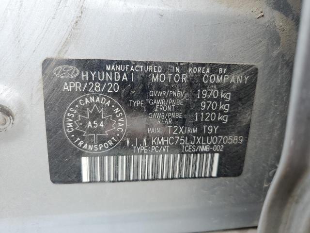 2020 HYUNDAI IONIQ SE