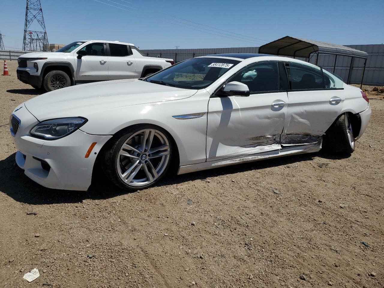 2017 Bmw 640 I Gran Coupe na sprzedaż w Adelanto, CA - Side