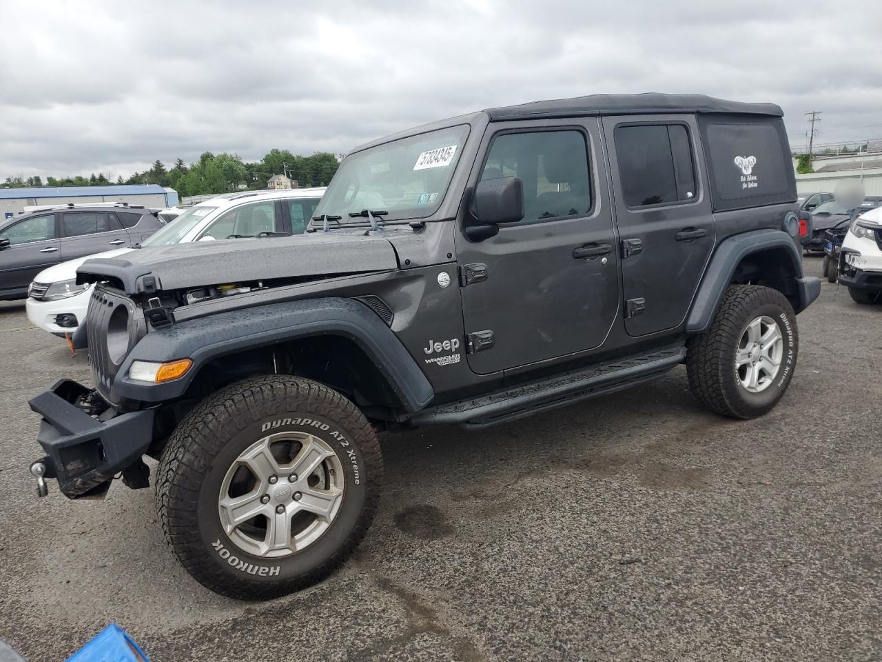 2018 Jeep Wrangler Unlimited Sport იყიდება Pennsburg-ში, PA - Front End
