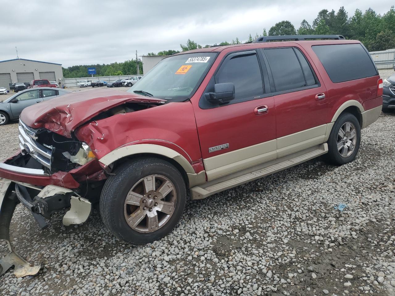 2007 Ford Expedition El Eddie Bauer продається в Memphis, TN - Front End
