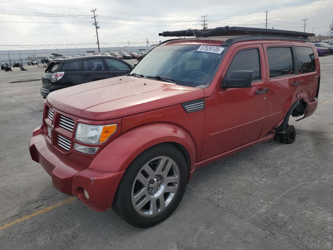 2009 Dodge Nitro R/T en Venta en Sun Valley, CA - Rear End
