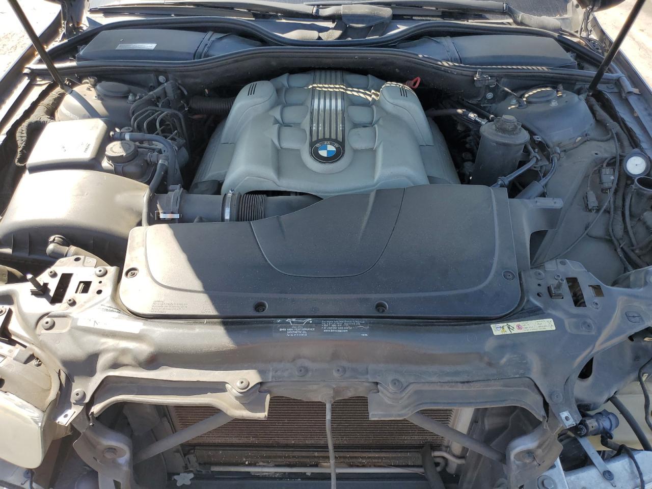 2003 BMW 745 Li VIN: WBAGN63443DR19933 Lot: 56068055