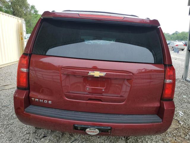  CHEVROLET TAHOE 2018 Red