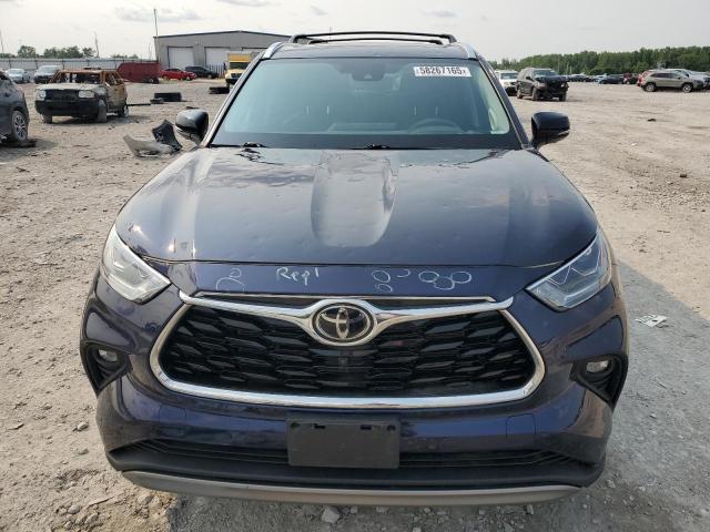  TOYOTA HIGHLANDER 2022 Синий
